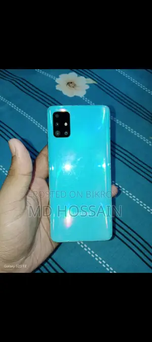 Samsung Galaxy A51 body paint has faded. (Used)