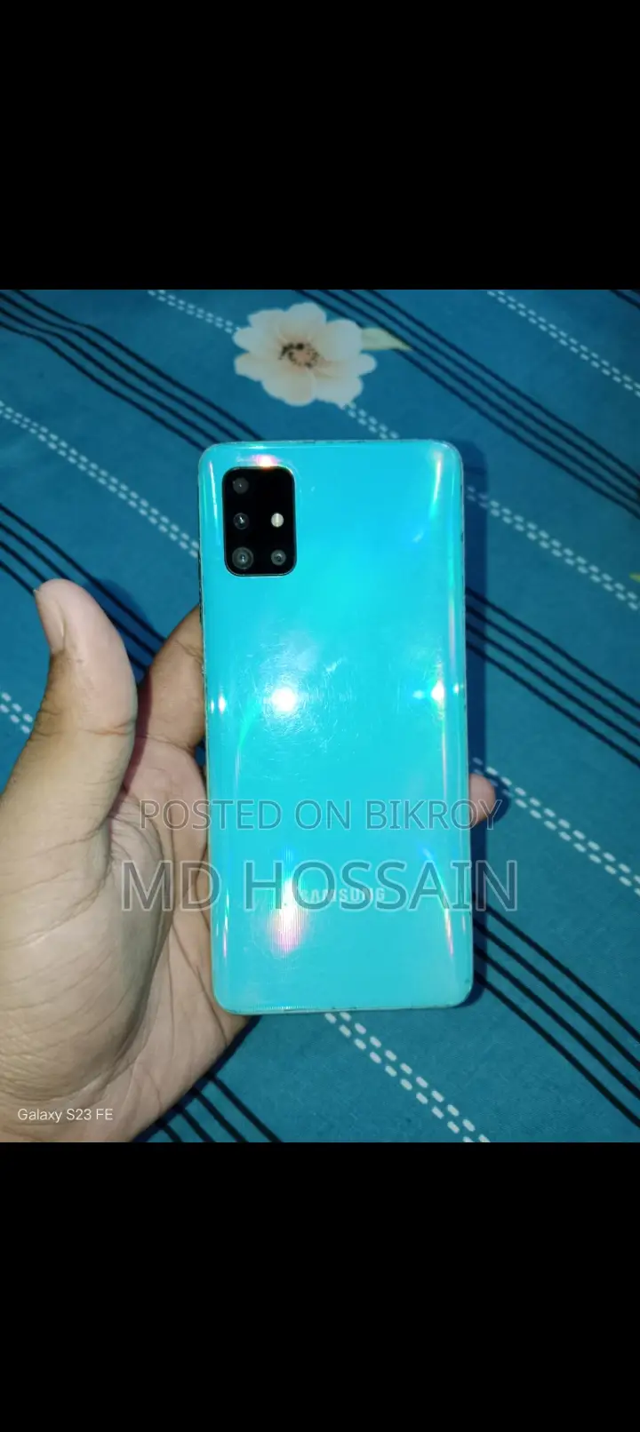 Samsung Galaxy A51 body paint has faded. (Used)