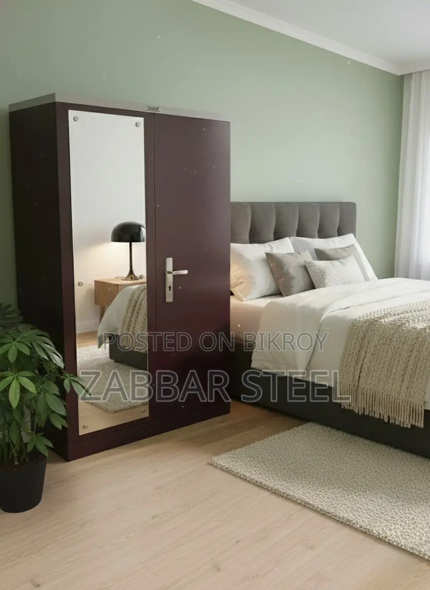 Two Door Steel Almirah — Sturdy And Durable!