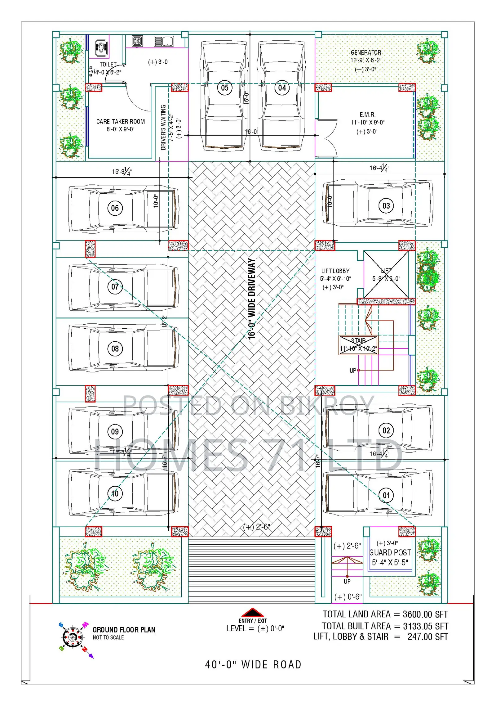 2850 sft ongoing flat for sale at Jolshiri Abashon