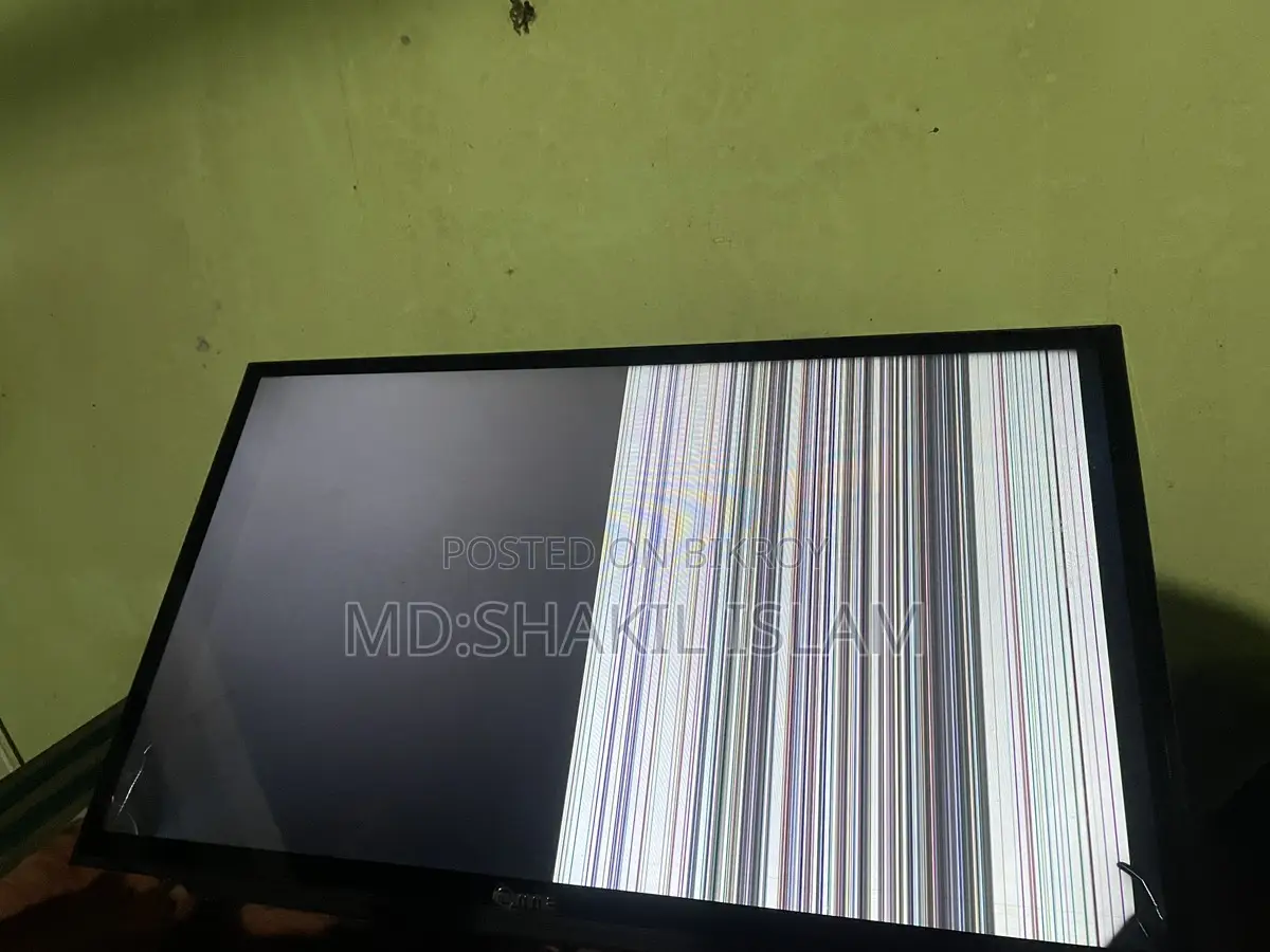 Broken Display TV