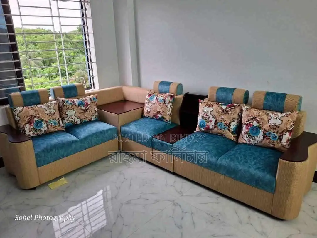New B Style Corner Sofa Set