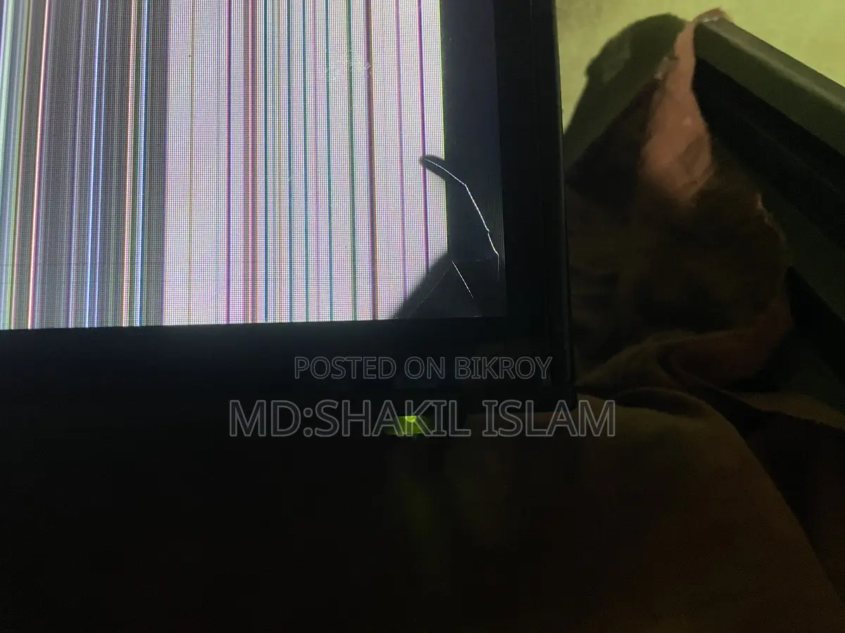 Broken Display TV