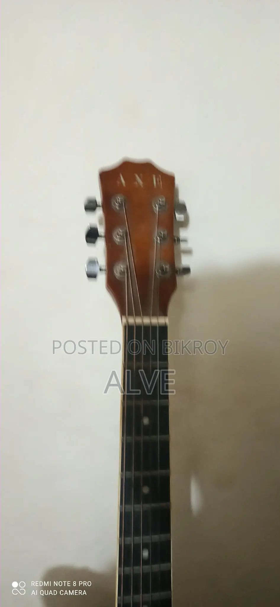 Axe guiter