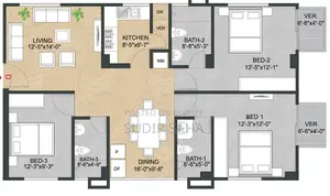 1511 Sqft BTI Ongoing Premium Apartment for sale At Uttara
