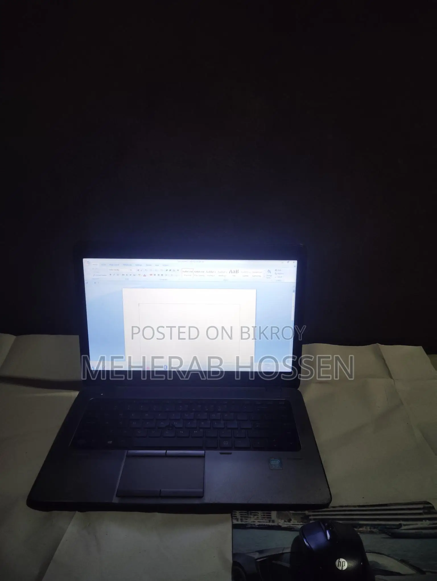 HP Elitebook laptop in active and fresh condition