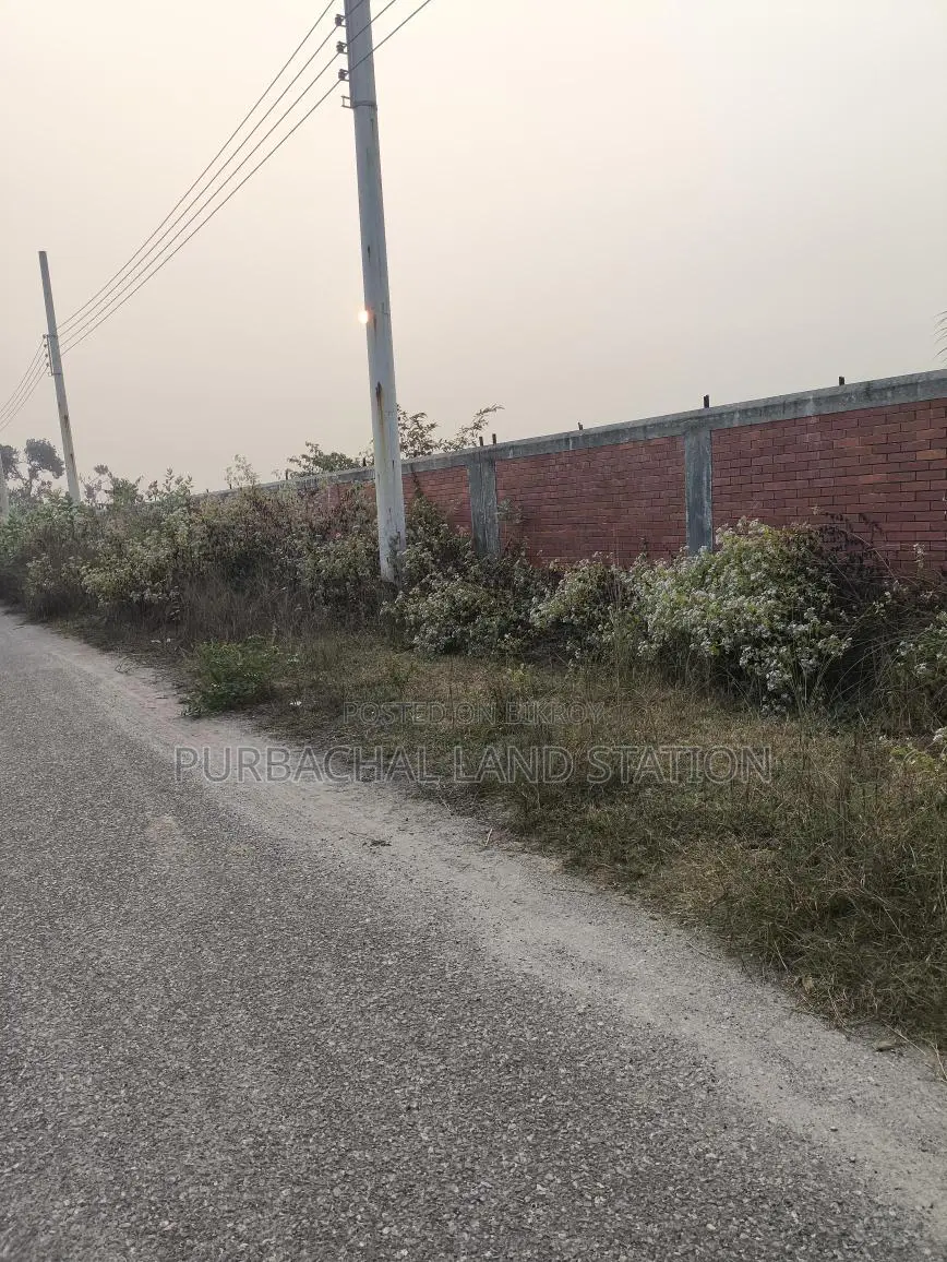 Sector:17,South face 75 ft road 3 katha plot sale in Purbachal.