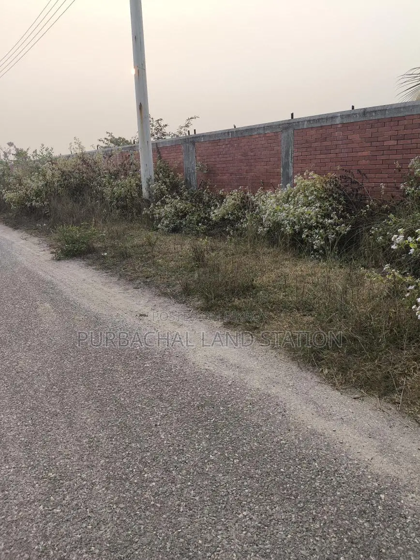 Sector:17,South face 75 ft road 3 katha plot sale in Purbachal.