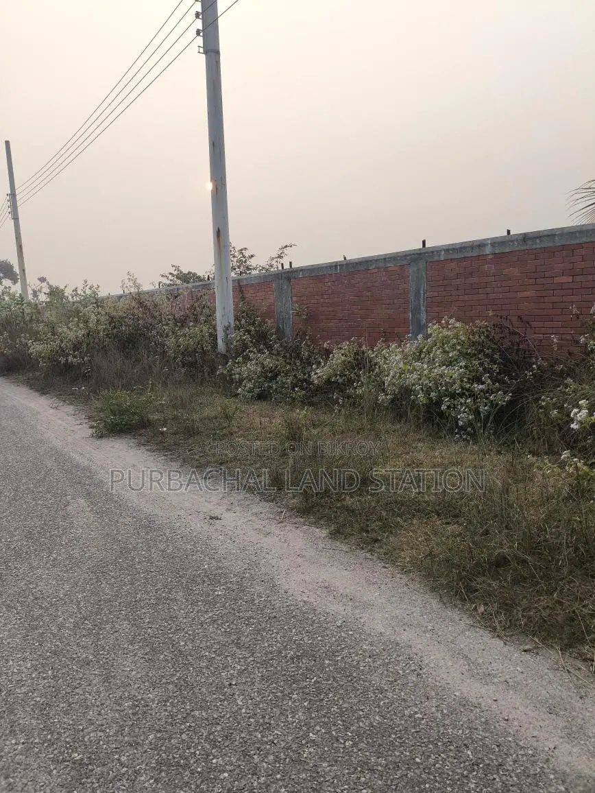 Sector:17,South face 75 ft road 3 katha plot sale in Purbachal.