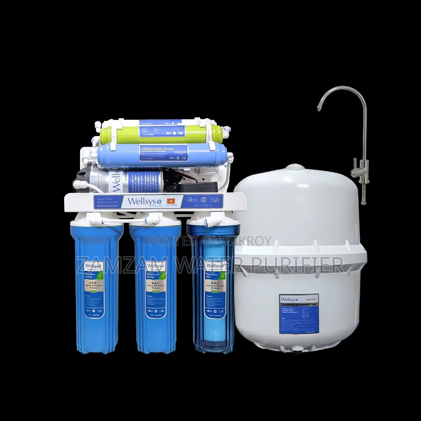 Wellsys RO-100 (7 Stages 100-GPD)