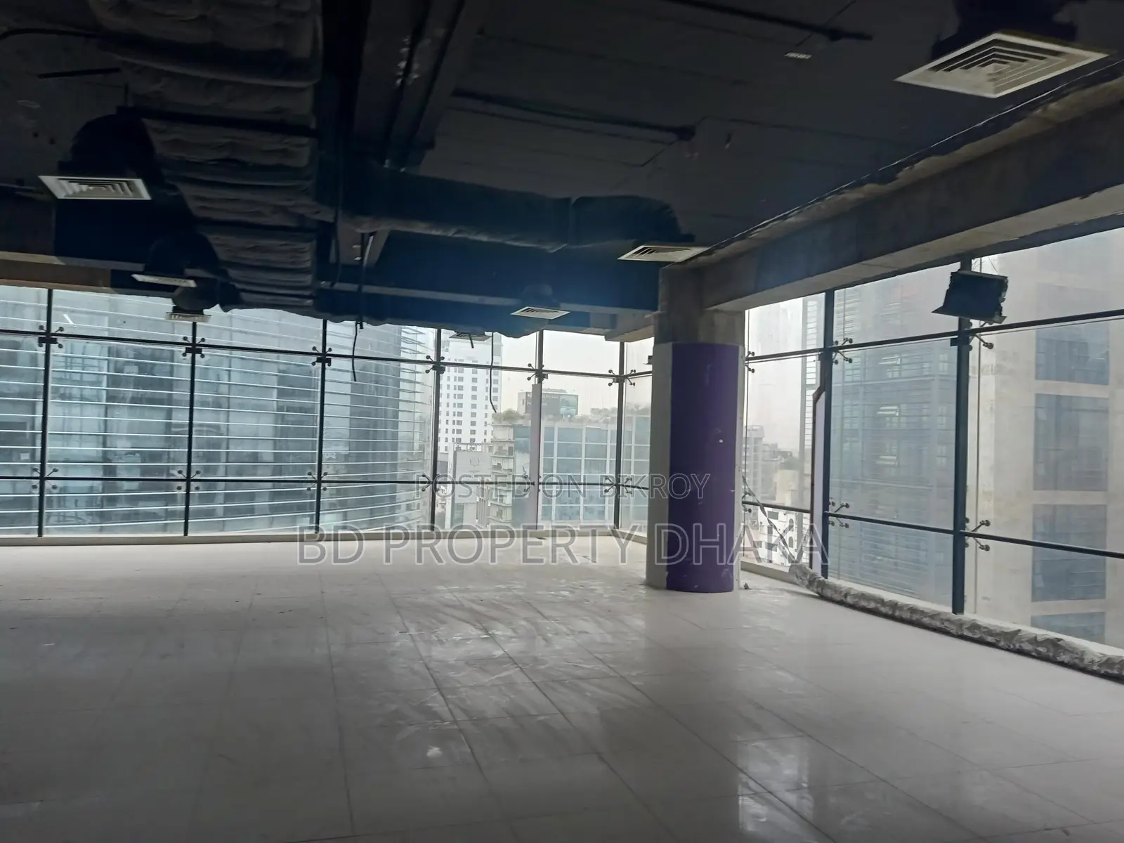 7810 Sqft Open Commercial Space Rent In Banani