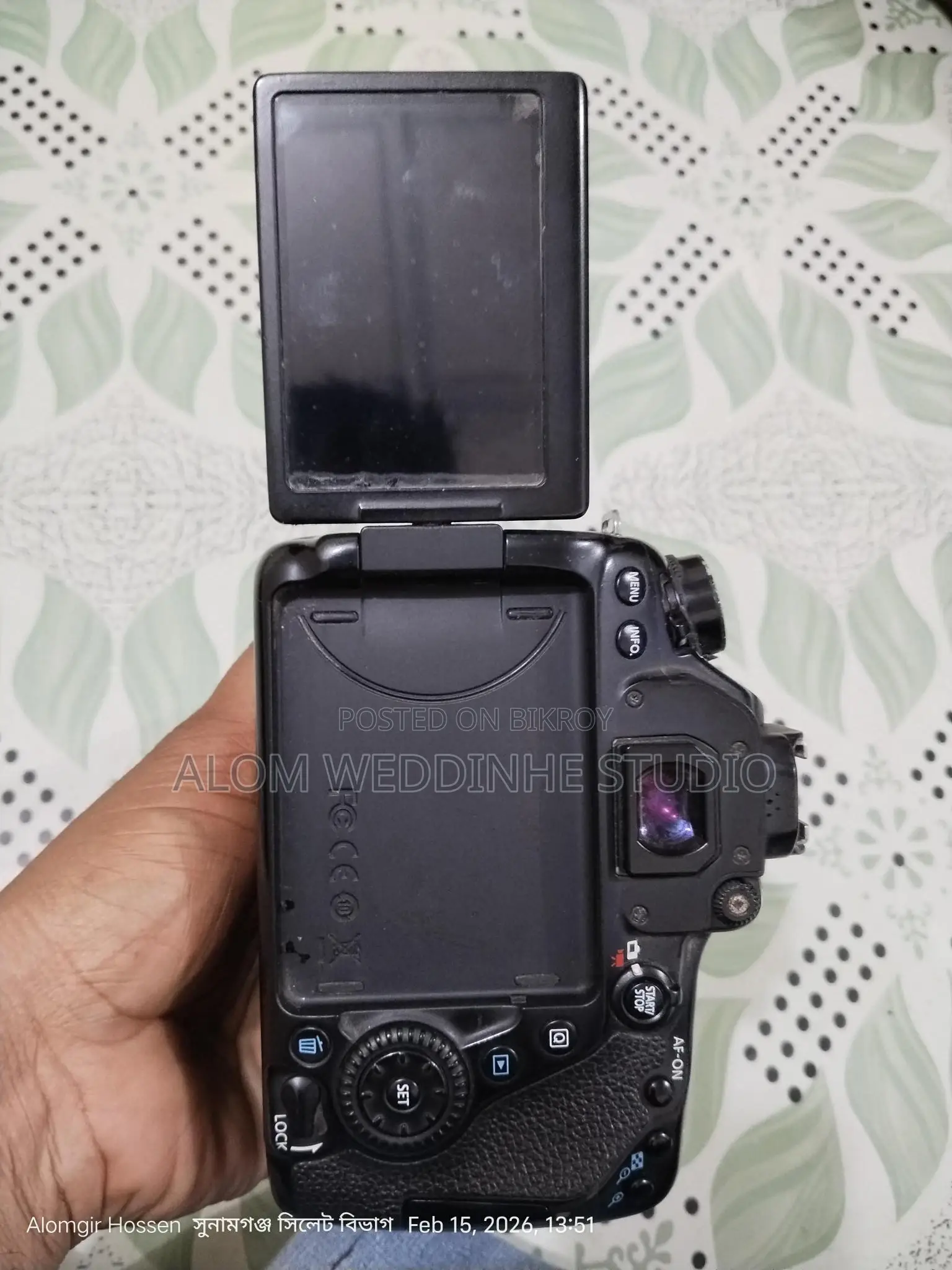 Cannon 80d Body With 18-135 Mm Lens And 50 Mm Lens