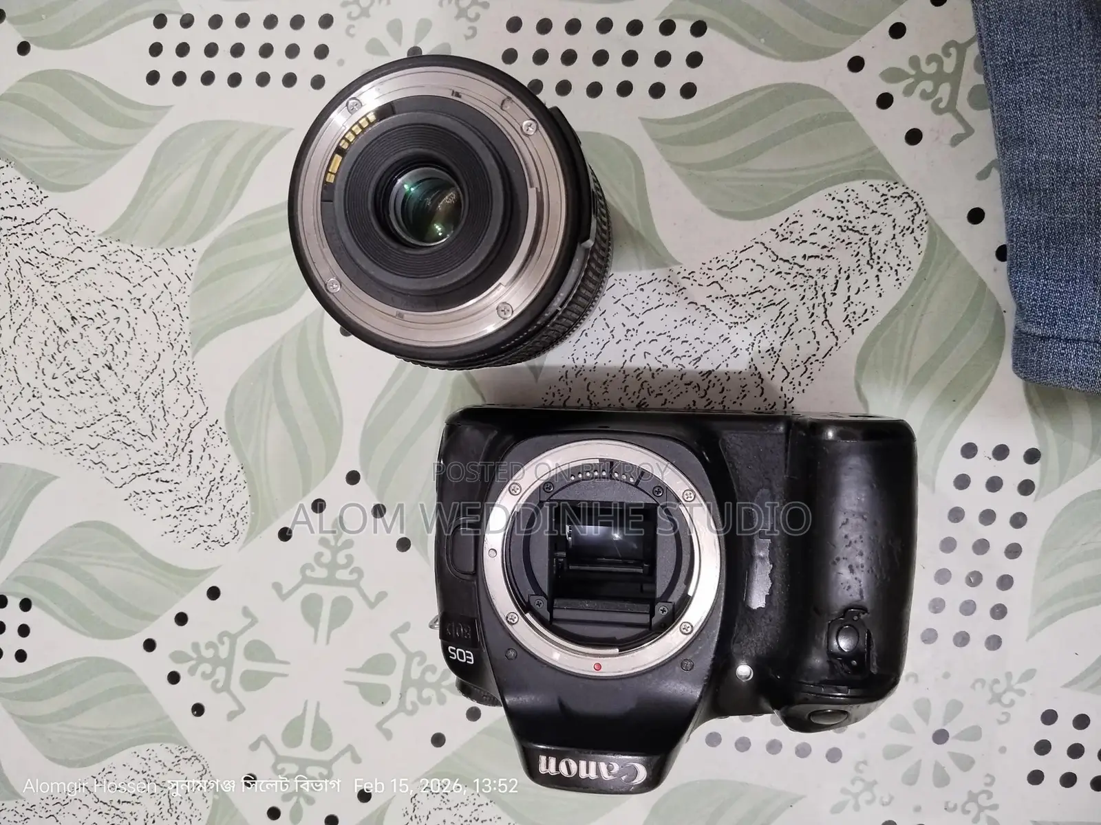 Cannon 80d Body With 18-135 Mm Lens And 50 Mm Lens