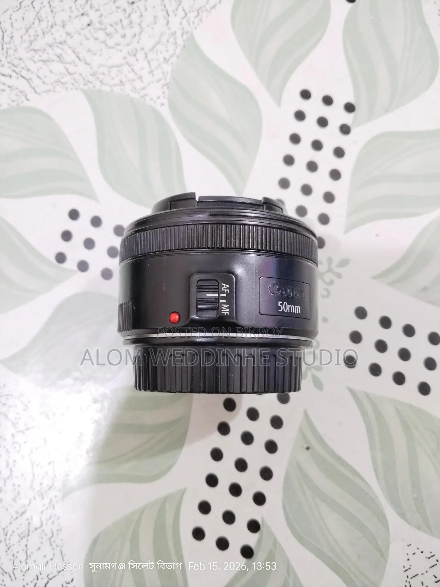 Cannon 80d Body With 18-135 Mm Lens And 50 Mm Lens