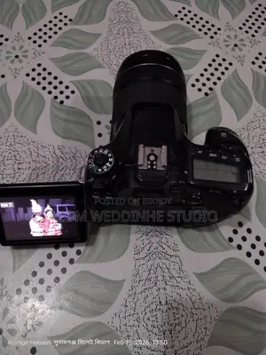 Cannon 80d Body With 18-135 Mm Lens And 50 Mm Lens
