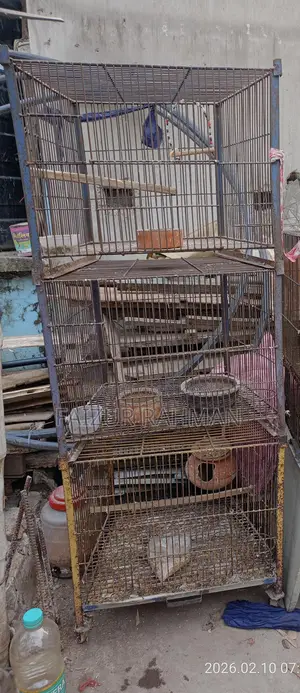 ৩ থাকের পাখির খাচা বিক্রি হবে