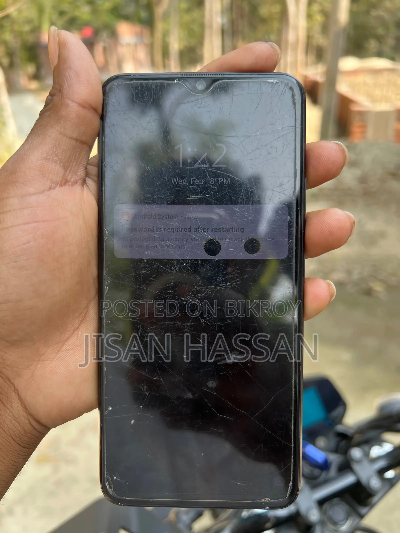 Vivo Y15 শুধুমাত্র ডিসপ্লে সমস্যা (ব্যবহৃত)