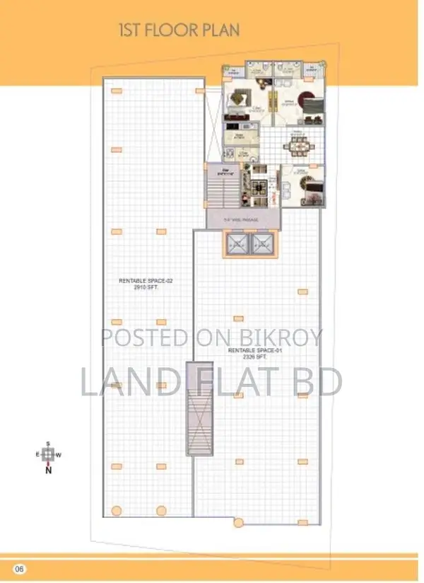 Land Share @ Uttar Badda, 1250sft