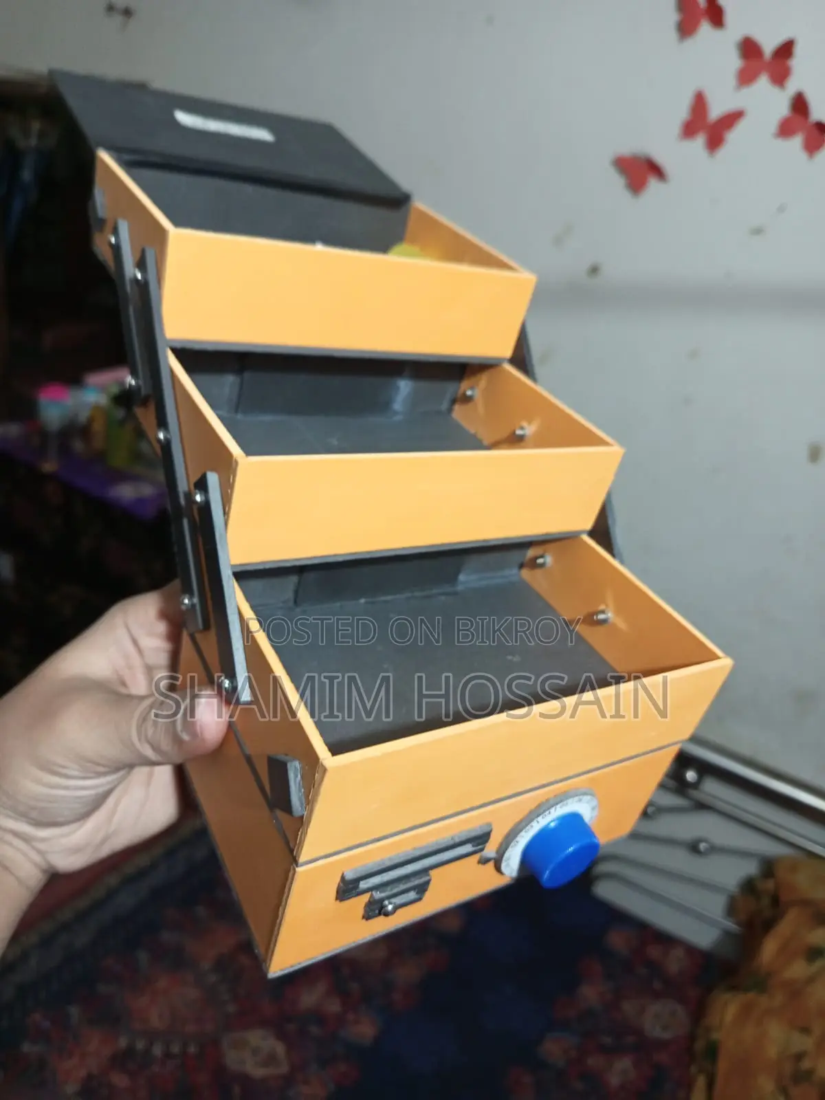 Password Money Saving Box | Desk Organizer Locker Handmade Gift Item