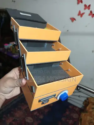 Password Money Saving Box | Desk Organizer Locker Handmade Gift Item