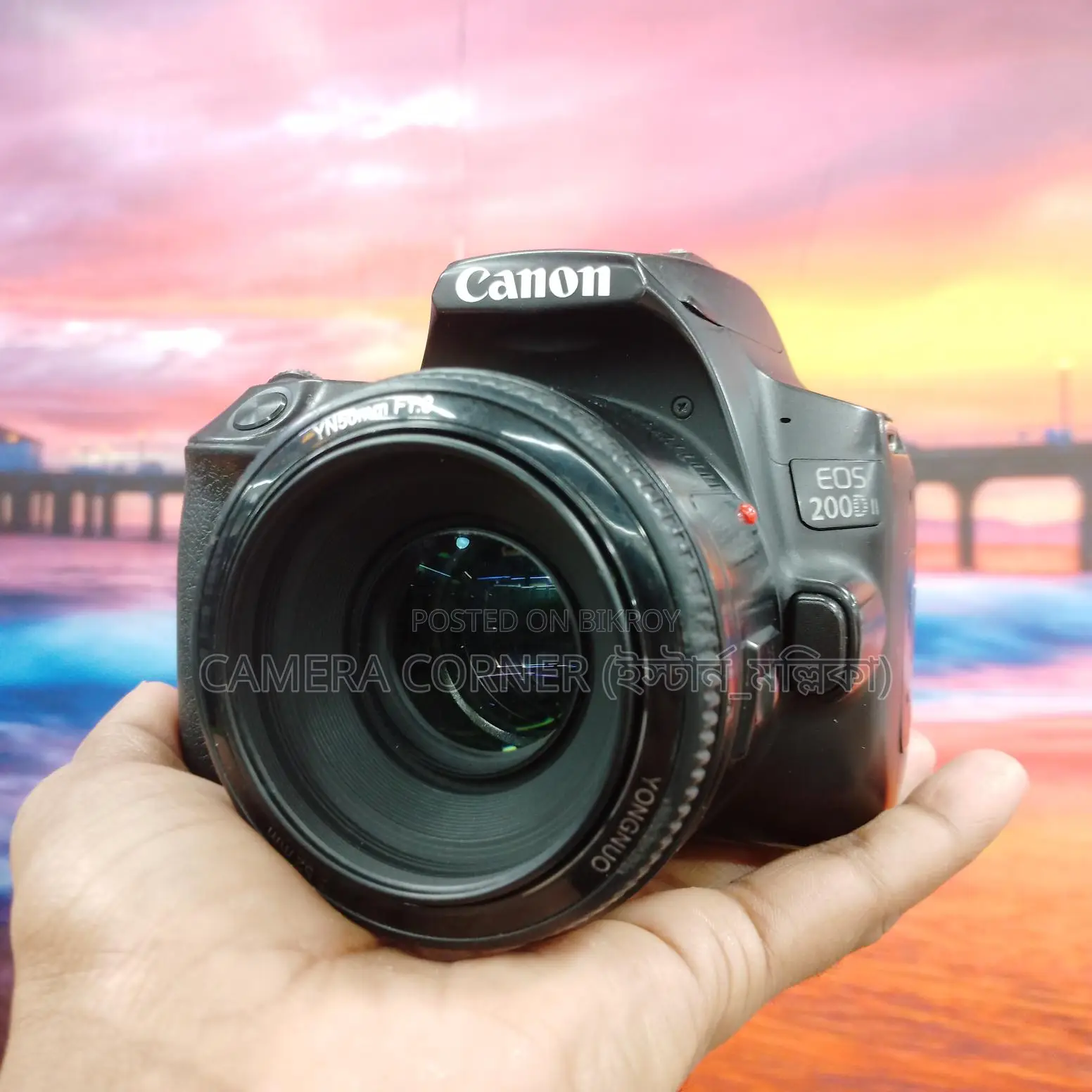 Canon 200D Mark 2 & yn50mm f1.8 lens