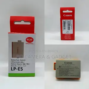 Canon E5 battery for 500D,450D,1000D