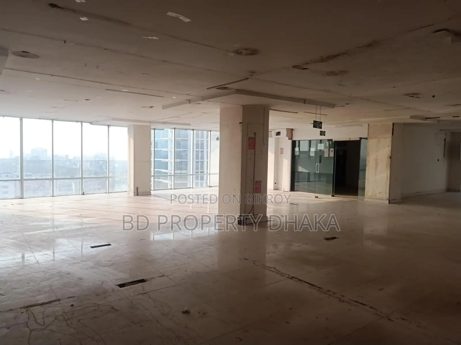 7800 Sqft Open Commercial Space Rent in Mohakali