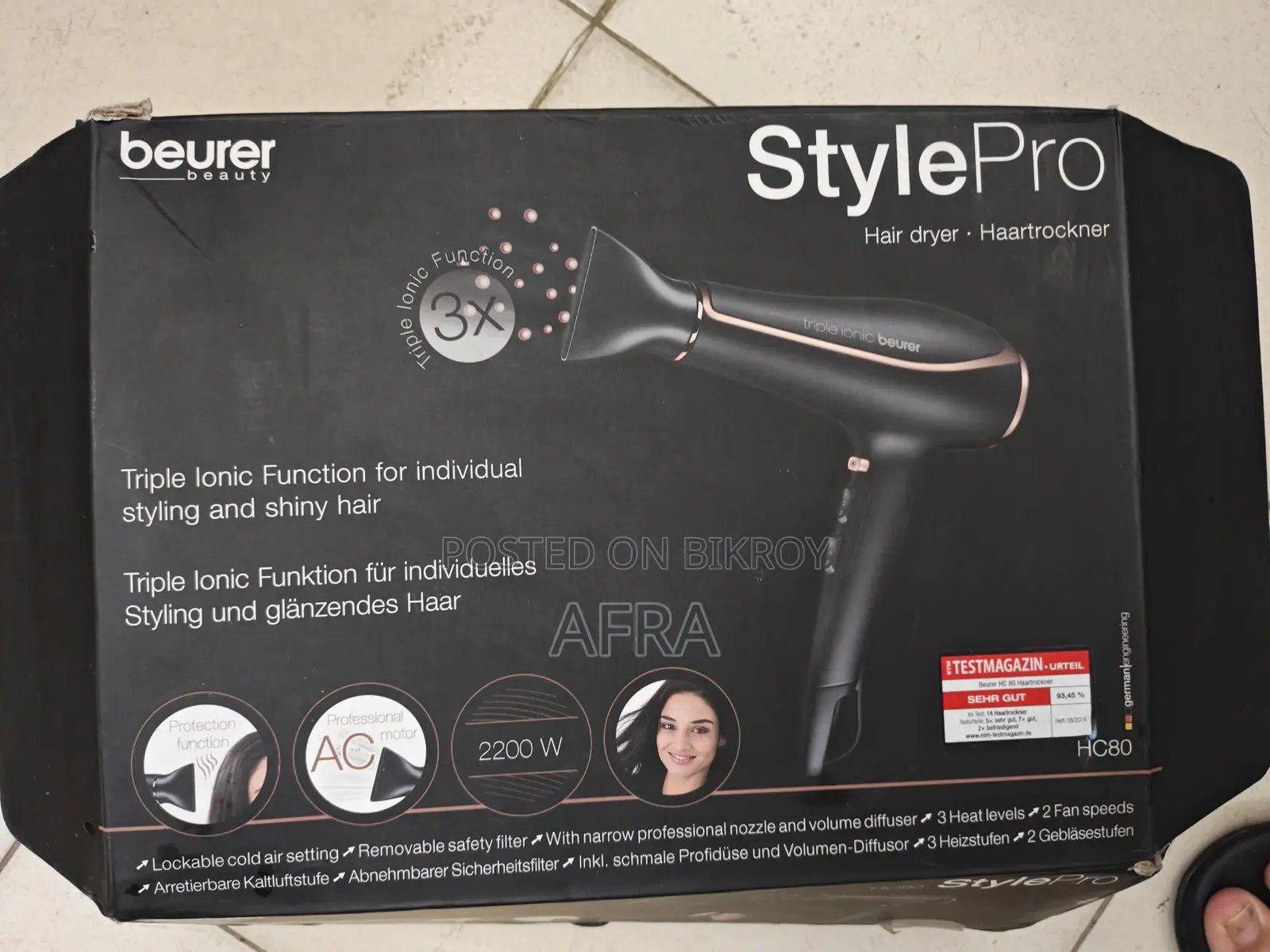 Hair Dryer Beurer