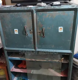 Used, Good Quality, Old Strong Steel Wardrobe