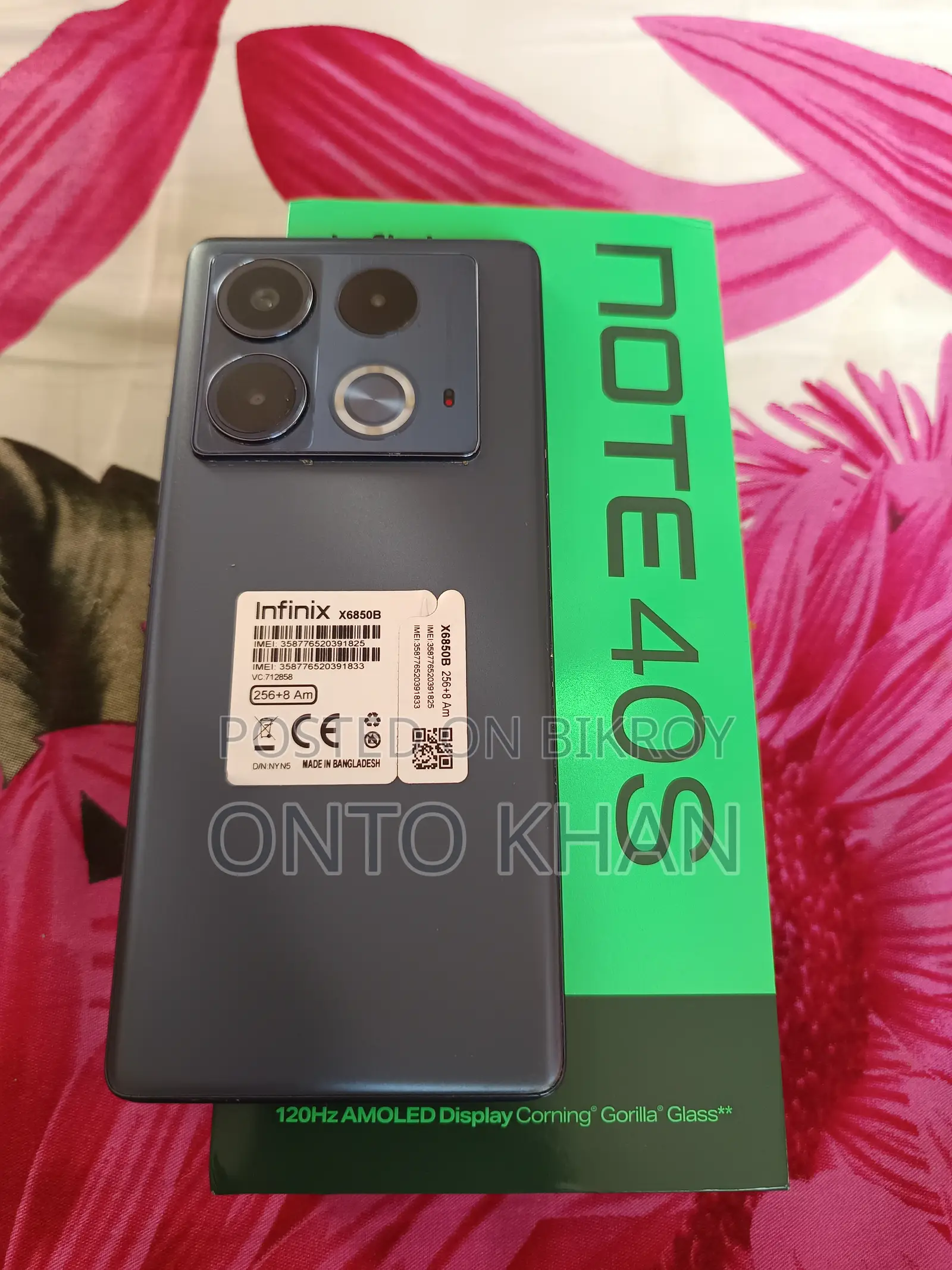 Infinix Note 40s (Used)