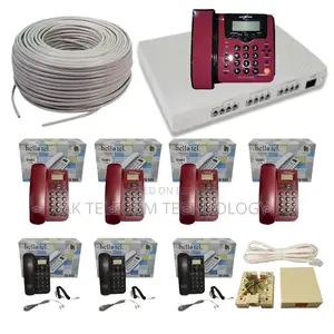 Ike 8-line PABX 8-pcs Panasonic Full Telephone Package