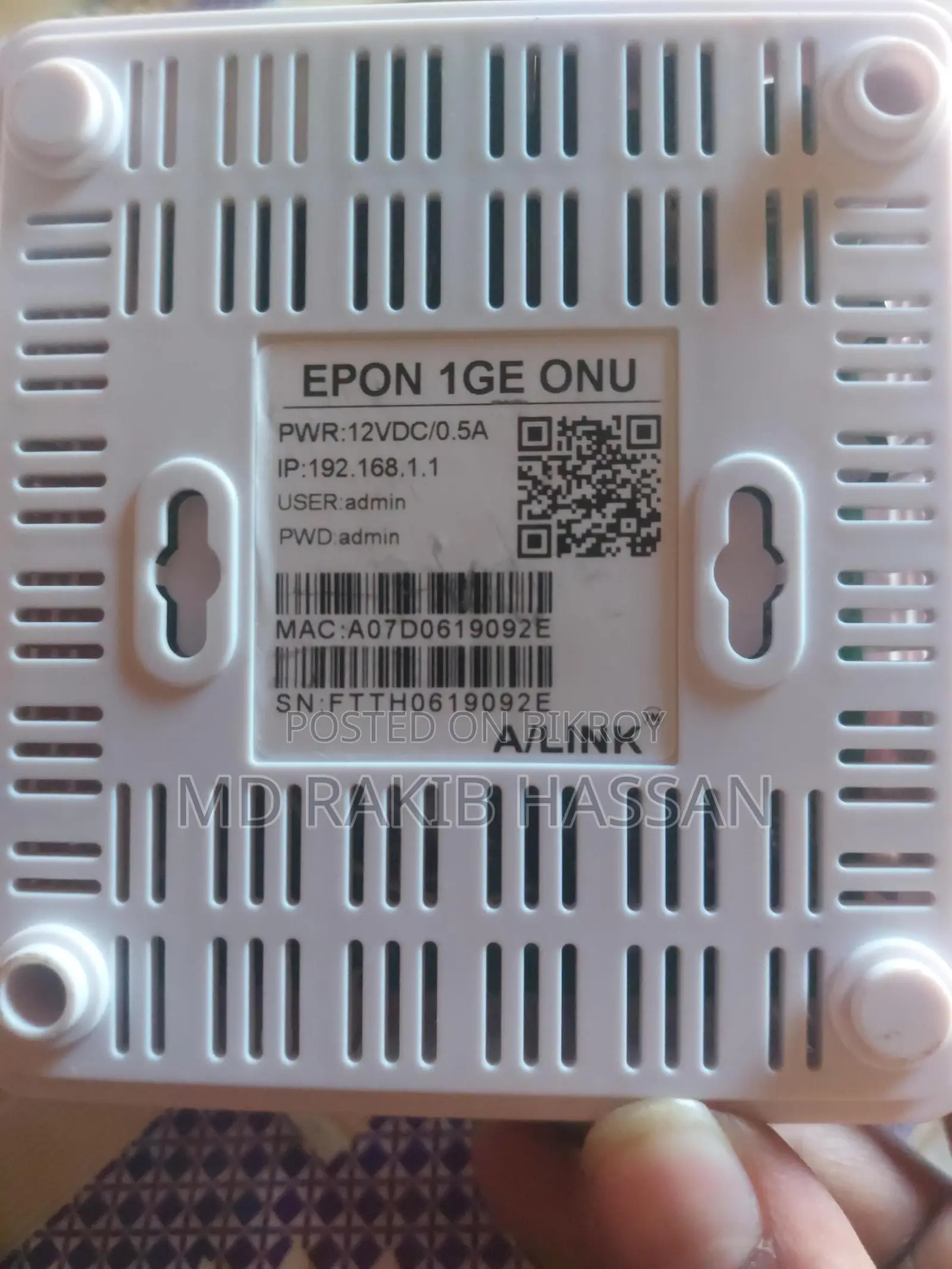Original 1G ONU
