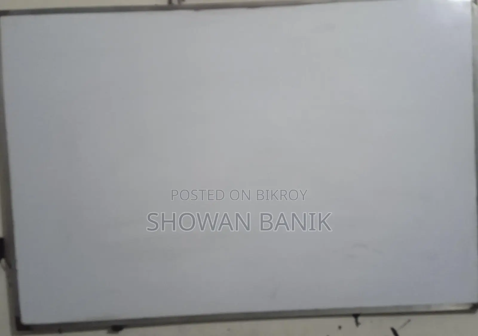 হোয়াইট বোর্ড