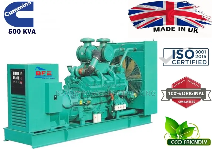 Cummins 500 kVA Heavy Duty Diesel Generator