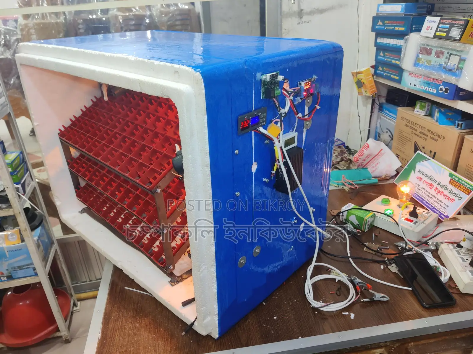 Chicken and Quail Egg Incubator