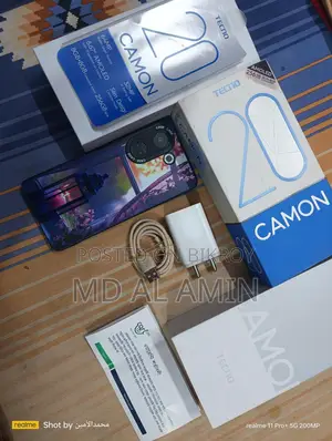 Tecno Camon 20 8/256 Gb full box (Used)