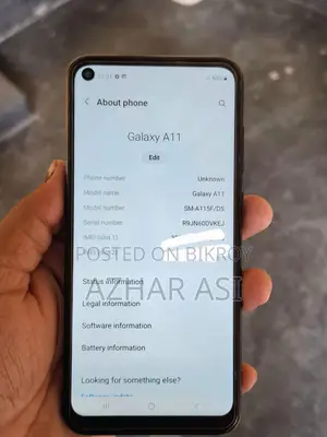Samsung Galaxy A11 3GB 32GB (Used)