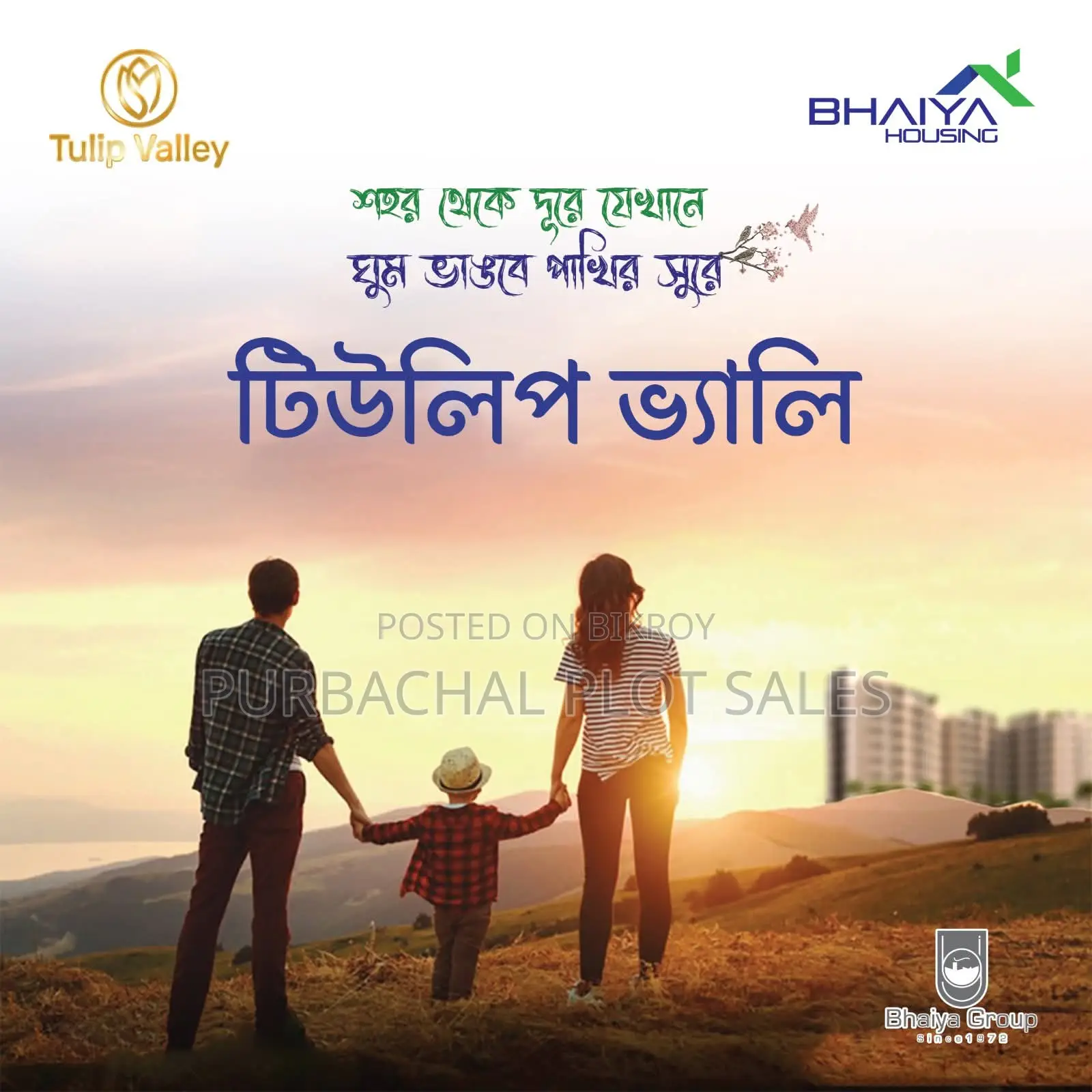 আগামীর জন্য নিরাপদ আবাসন প্রকল্প, টিউলিপ ভ্যালী।
