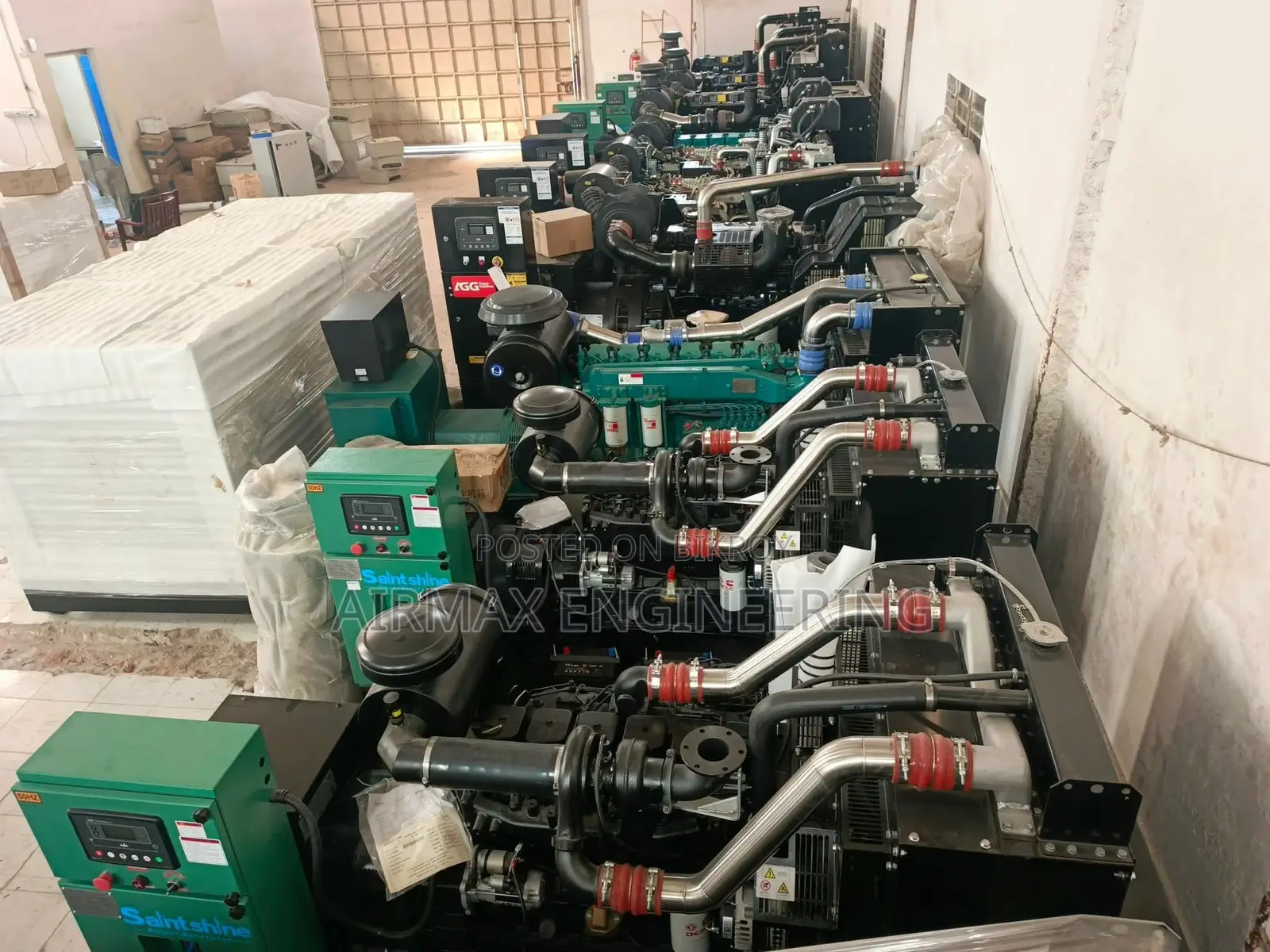 Airmax 100 Kva China Ricardo Diesel Generator