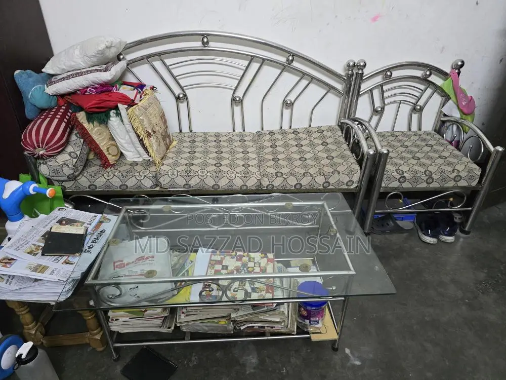SS Made Sofa Set with Center Table