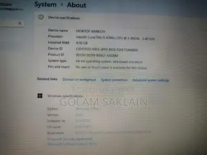 Lenovo Ideapad 310 Intel Core I5-6th Gen