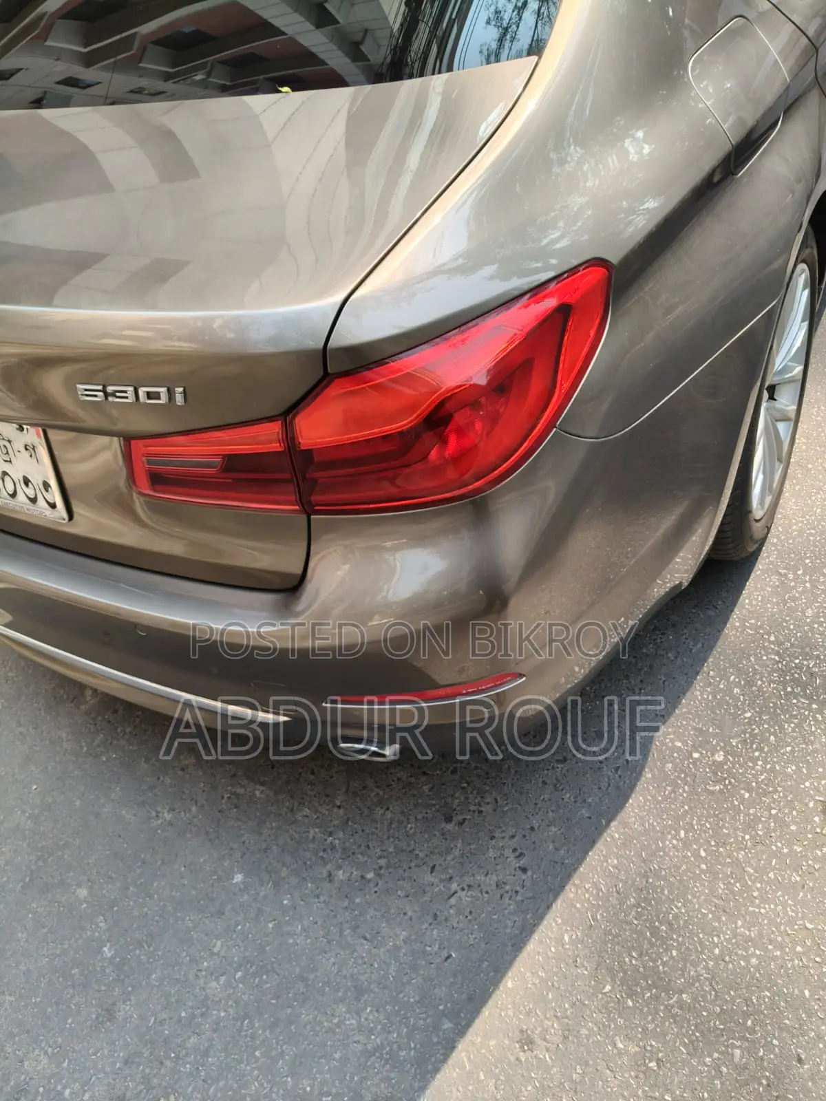 BMW 530i BROWN 2017