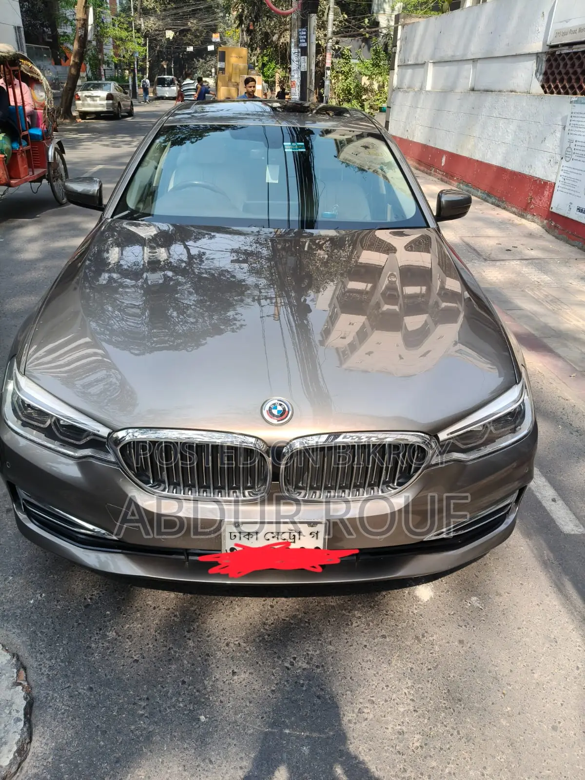 BMW 530i BROWN 2017
