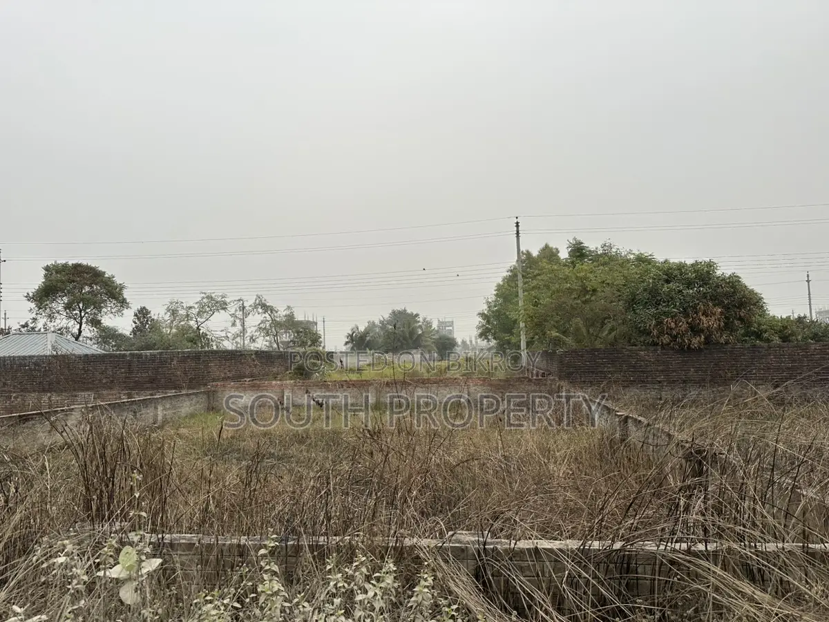 Block-N || 10 katha plot corner south