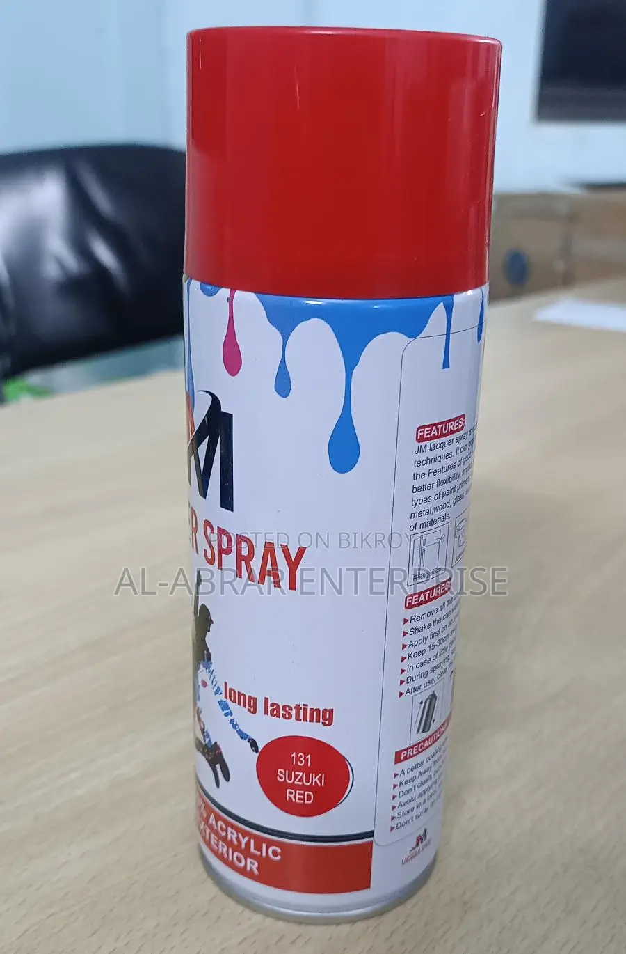 JM LACQUER SPRAY. 00112
