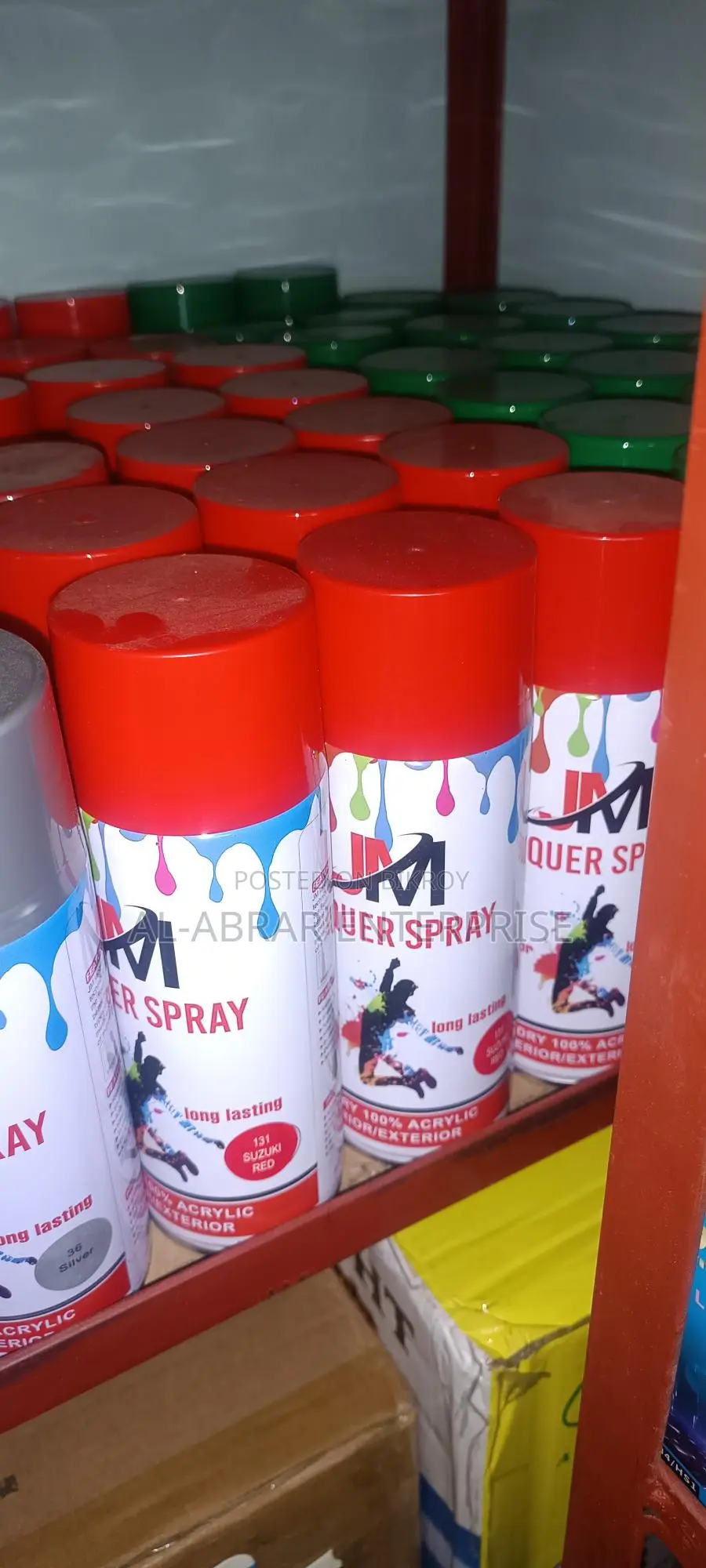 JM LACQUER SPRAY. 00112