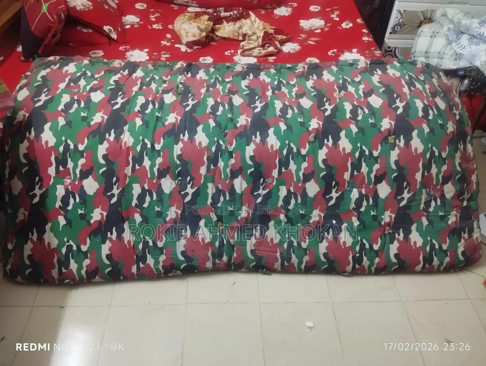 Thick Mattress, 7/3.5 Ft