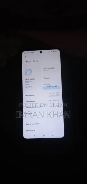 Xiaomi 10i 5g fresh (Used)