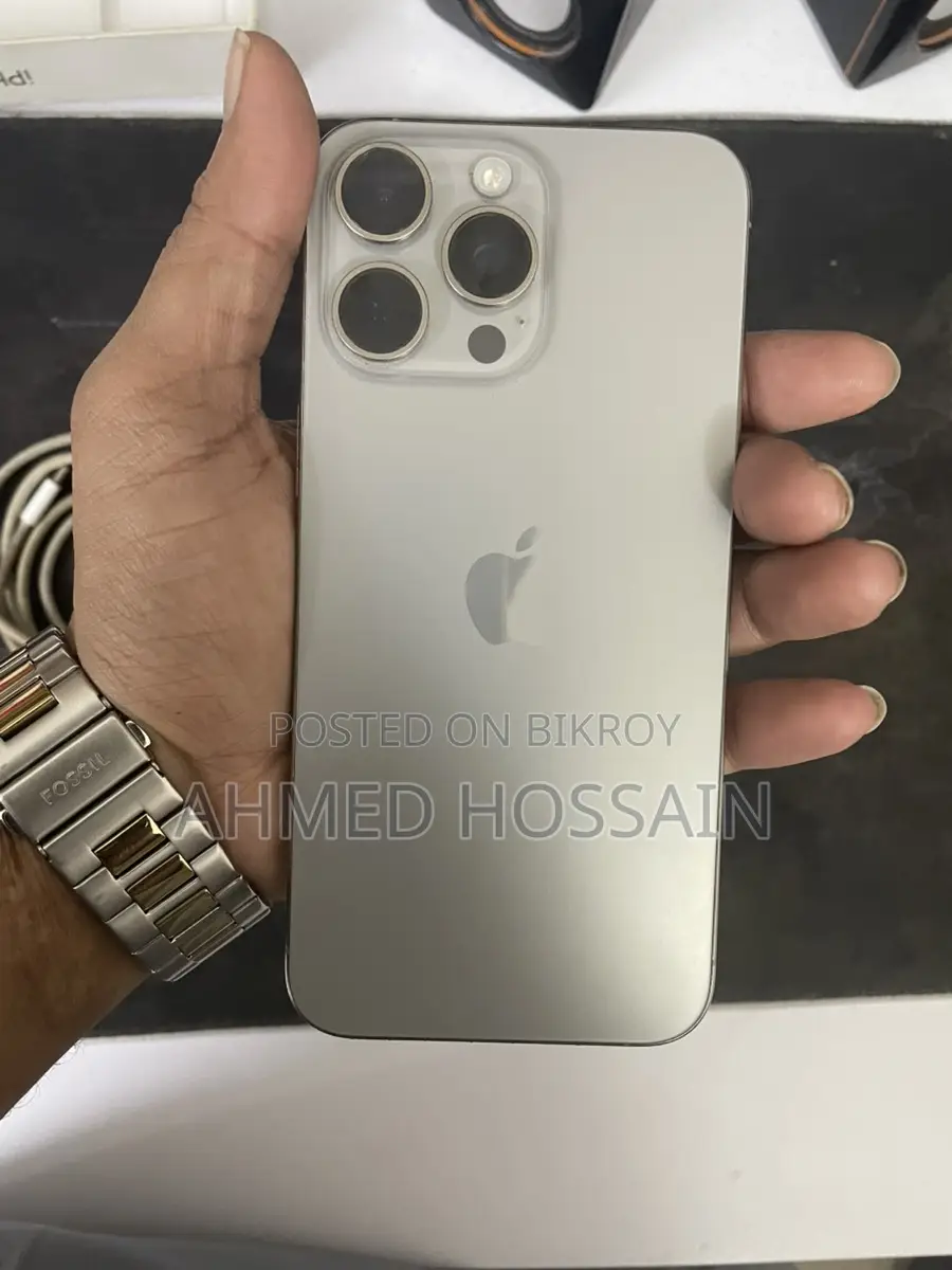 Apple iPhone 15 pro max (Used)