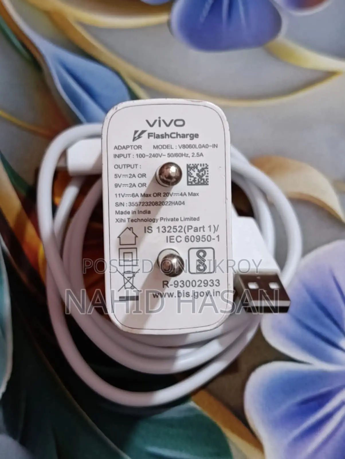 Original Vivo 120W Charger